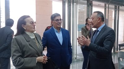 وزير الدولة القطري يزور المتحف القومي للحضارة 