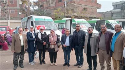 صحة الغربية تطلق قافلة طبية شاملة بقرية شنراق (صور)