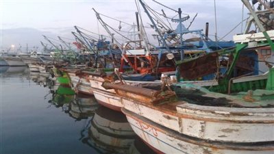 محافظ كفر الشيخ: استمرار توقف حركة الملاحة والصيد لسوء الطقس