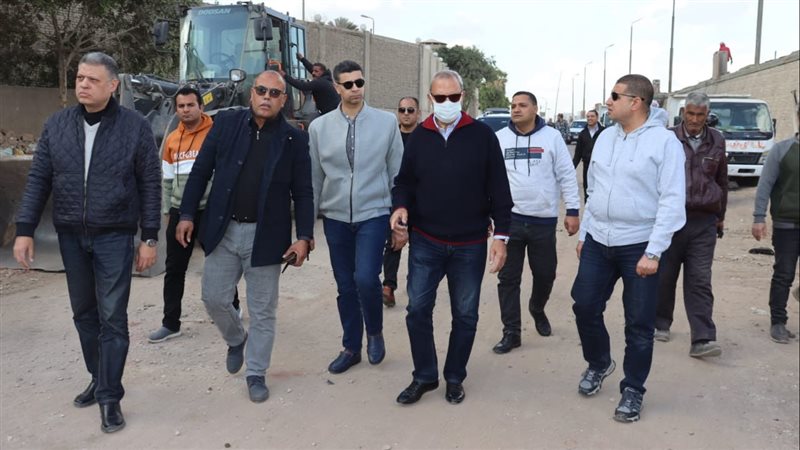 محافظ القليوبية خلال