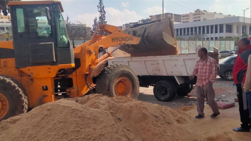 استمرار إزالة التعديات