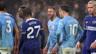 الدوري الإنجليزي، تشيلسي يتقدم على مانشستر سيتي بهدف مبكر من خطأ دفاعي ساذج