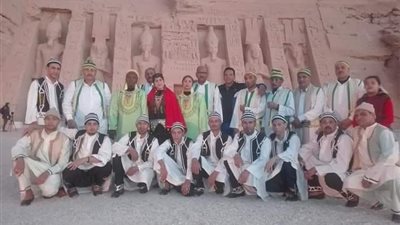 الوادي الجديد للفنون الشعبية تشارك غدا في مهرجان تعامد الشمس على وجه رمسيس الثاني 
