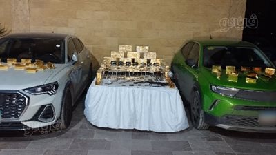 ضبط 160 كيلو حشيش بقيمة 8 ملايين جنيه بحوزة عنصرين إجراميين 