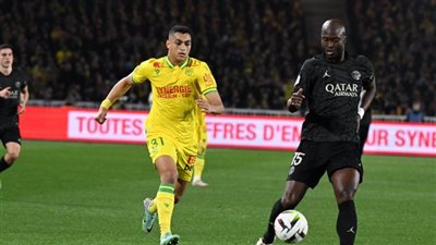 تعادل سلبي بين نانت وباريس سان جيرمان في الشوط الأول 