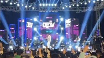 لقطات خاصة من حفل رامي جمال في التجمع الخامس (فيديو وصور)