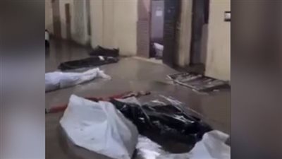  مشهد يفطر القلوب، جثامين شهداء رفح تسبح في مياه الأمطار (فيديو)