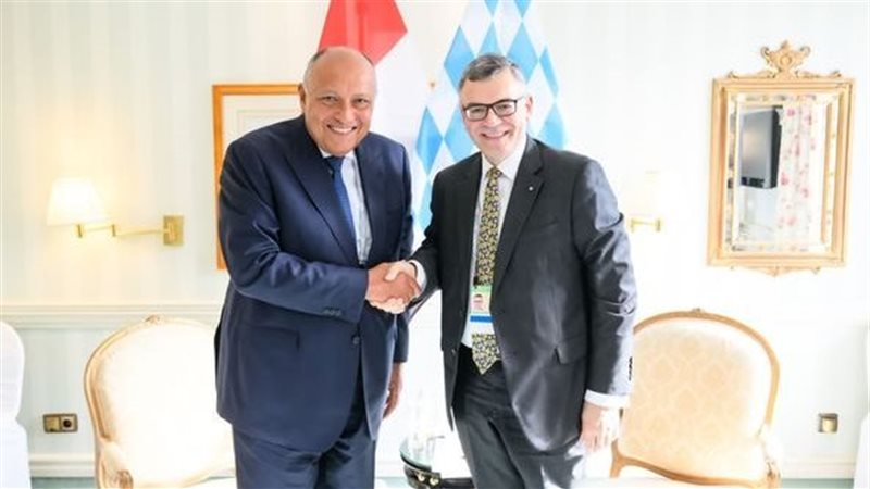 سامح شكري وفلوريان