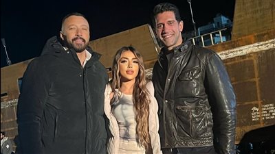 سارة سلامة تعلن عن انتهاء تصوير مسلسل نقطة سوداء (صور)