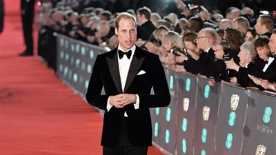 الأمير ويليام يصل حفل البافتا في نسخته الـ 77 (فيديو وصور)