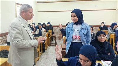 وكيل التعليم بدمياط يتفقد عددا من مدارس فارسكور (صور)