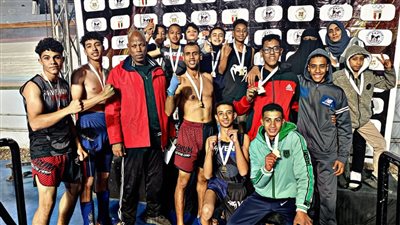 الوادي الجديد تحصد 16 ميدالية ذهبية وفضية ببطولة مصر المفتوحة للكيك بوكسنج