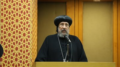 الأنبا إرميا: الإسلام أوصى بالعدل والإحسان وتجربة بيت العائلة المصرية أصبحت قدوة لدول العالم