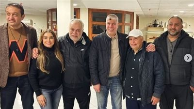 مسلسلات رمضان، روجينا تنشر صورا مع الكابتن شوبير في كواليس سر إلهي