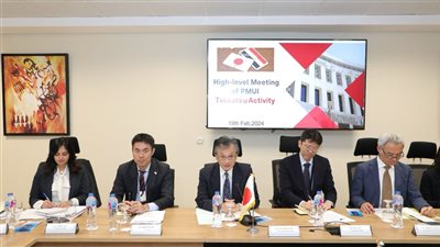 وزير التعليم يعقد اجتماعًا مع اللجنة التنفيذية المصغرة لمشروع المدارس المصرية اليابانية