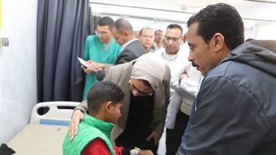 خروج جميع الأطفال المصابين في انهيار مدرج سيرك بالوادي الجديد من المستشفى