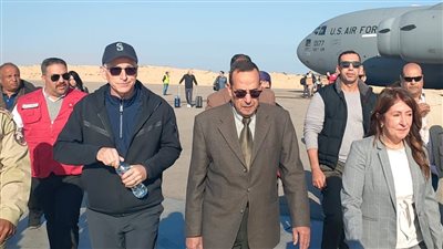 محافظ شمال سيناء يستقبل وفدًا من مجلس النواب الأمريكي