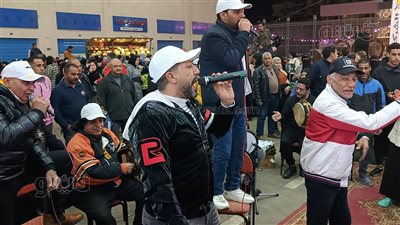 فرق السمسمية تستقبل الأهالي خلال افتتاح معرض أهلا رمضان ببورسعيد (فيديو وصور)