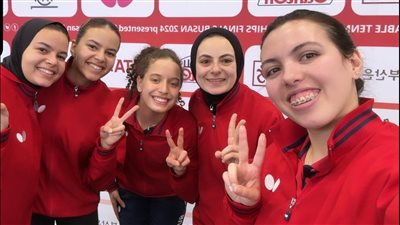 تنس الطاولة، منتخب السيدات يتأهل للدور الرئيسي من بطولة العالم