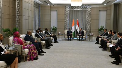 مدبولي يستقبل رئيس الجمعية الوطنية الإيفوارية