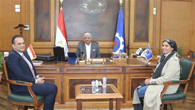 محافظ السويس يبحث مع رئيس جامعة الجلالة تعزيز التعاون المشترك