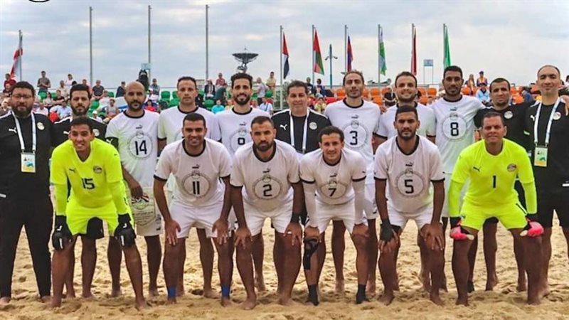 منتخب الشاطئية يستعد