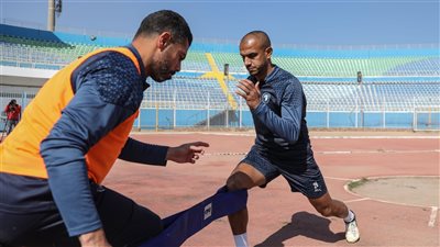 دوري أبطال أفريقيا، بيراميدز يختتم تدريباته بالدفاع الجوي قبل السفر للكونغو (صور)