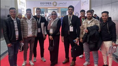 هندسة المنصورة الجديدة تشارك في فعاليات EGYPES 2024