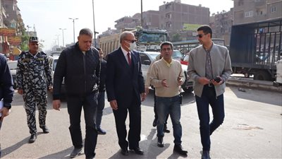 محافظ القليوبية يتابع تطبيق منظومة النظافة الجديدة بشبرا الخيمة 
