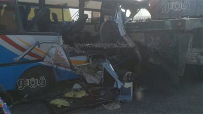 أسماء 6 طلاب لقوا مصرعهم في تصادم أتوبيس بسيارة نقل ببدر 