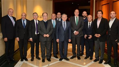 المصرية اللبنانية لرجال الأعمال تلتقي فؤاد السنيورة بالقاهرة