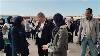 وكيل تعليم دمياط يشدد على تنفيذ لائحة الانضباط مع الطلاب المخالفين