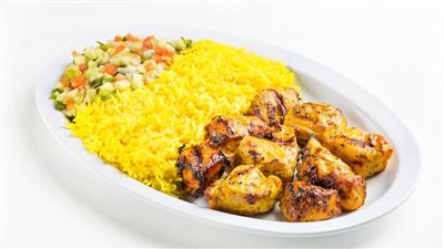 طريقة عمل الشيش طاووق مع الأرز الأصفر من الشيف نيفين عباس 