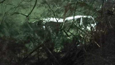 مصرع 3 أشخاص وإصابة 18 آخرين في انقلاب ميكروباص بترعة الرياح التوفيقي بالدقهلية (صور)