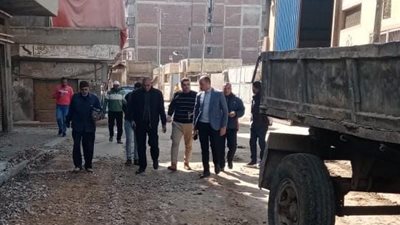 3 ملايين جنيه تكلفة تطوير شارع البطاط ومنطقة المدابغ في دمنهور بالبحيرة