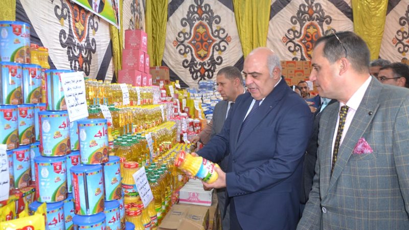 جانب من افتتاح الخيمة