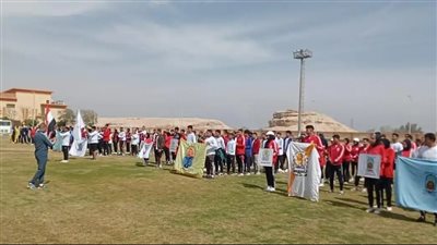 انطلاق النسخة الخامسة لمهرجان ألعاب جامعات الجنوب بالأقصر (صور) 