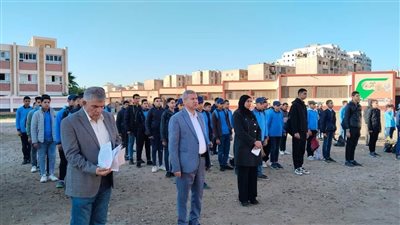 وكيل تعليم دمياط يتفقد مدرستي الميكانيكية والزخرفية 