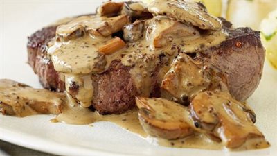 طريقة عمل بيكاتا اللحم بالمشروم، أكلة المطاعم الفاخرة