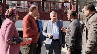 وكيل تعليم دمياط يتابع المدرسة الثانوية الزراعية العسكرية المشتركة