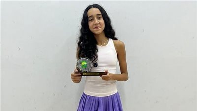 اللاعبة المصرية لانا فتح الله تفوز بالمركز الأول للناشئات تحت 13 سنة ببطولة فرنسا المفتوحة