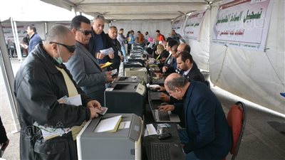 إقبال متوسط لأعضاء نقابة المهندسين في انتخابات التجديد النصفي (صور)