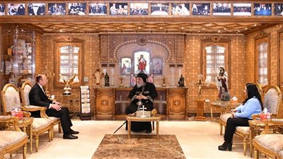 البابا تواضروس يشرح لقنصل ملبورن تاريخ الأرثوذكسية في أستراليا