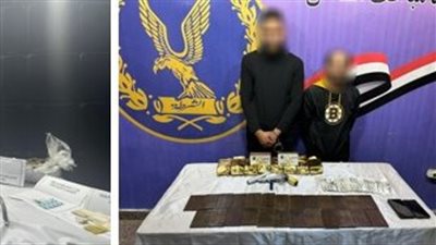 مباحث القاهرة تضبط 5 أشخاص بينهم سيدة بحوزتهم مخدرات