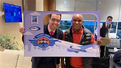 مطار القاهرة الدولي يواصل استقبال وفود المجلس الدولي للمطارات