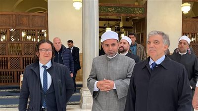 رئيس تركيا السابق عبد الله غول يزور الجامع الأزهر (صور)