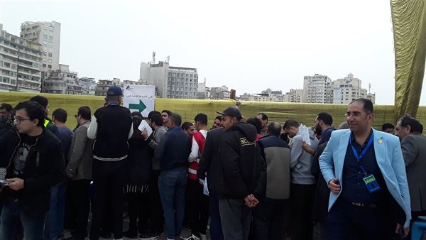 إقبال كثيف على انتخابات المهندسين في الإسكندرية (بث مباشر)