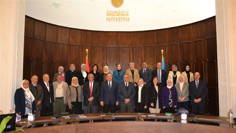 وفد هيئة تمويل العلوم