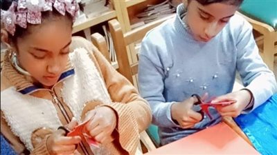 ورشة عمل تدريبية لإعادة التدوير لصنع مجسمات للاحتفال بشهر رمضان بمراكز شباب الدقهلية