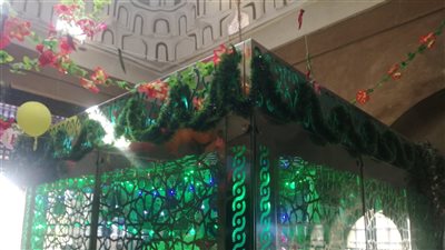 توافد الأهالي للاحتفال باليوم الأخير لمولد أبو الحجاج الأقصري (صور)